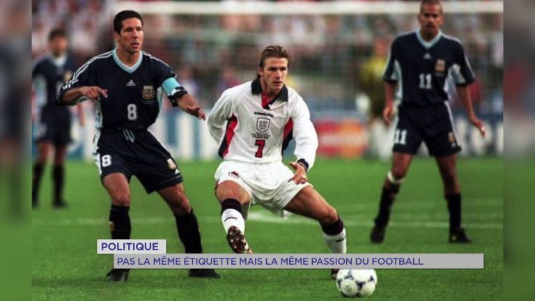 Politique : pas la même étiquette mais la même passion du football