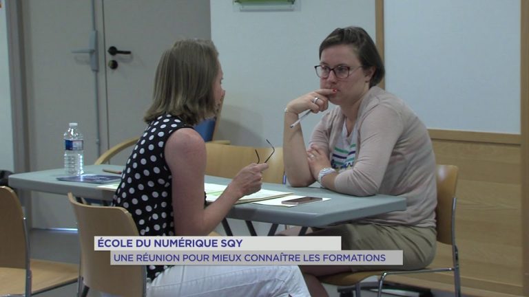 Ecole du numérique SQY : Une réunion pour mieux connaître les formations