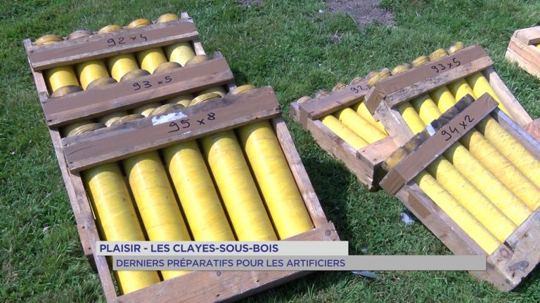 Plaisir-Les Clayes : derniers préparatifs pour les artificiers