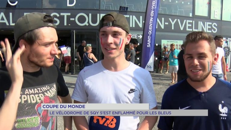Coupe du monde 2018 : Le Vélodrome de SQY s&rsquo;est enflammé pour les Bleus