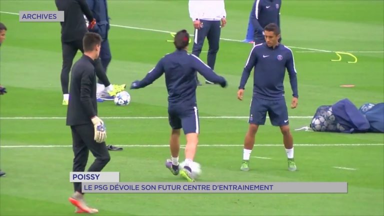Poissy : Le PSG dévoile son futur centre d’entraînement