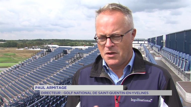 Ryder Cup : La « Super Tribune » prend forme au Golf National de SQY