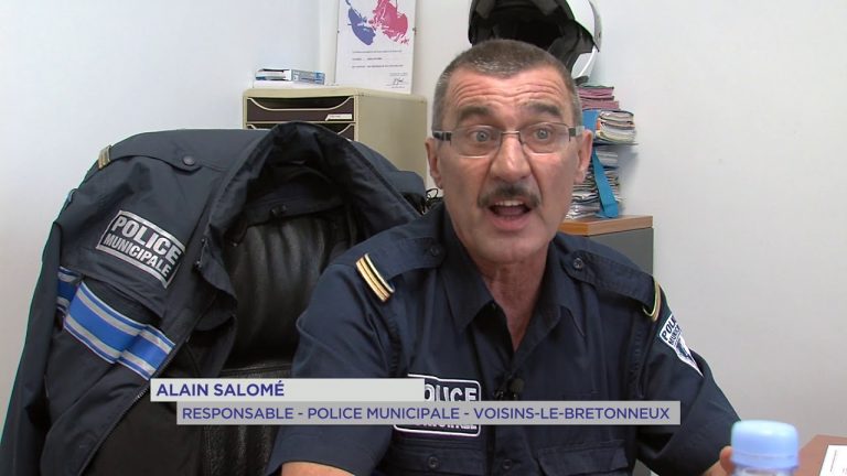 Portrait : Alain Salomé, 17 ans à assurer la sécurité des Vicinois