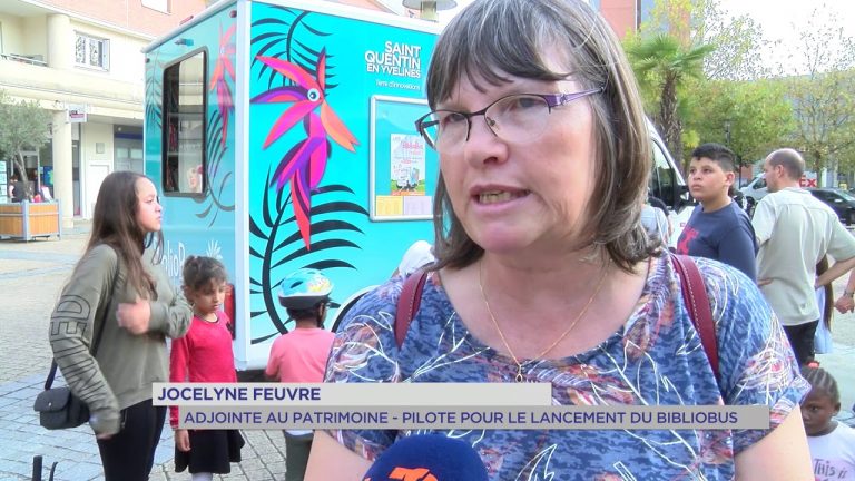 Culture : retour du bibliobus à Saint-Quentin-en-Yvelines