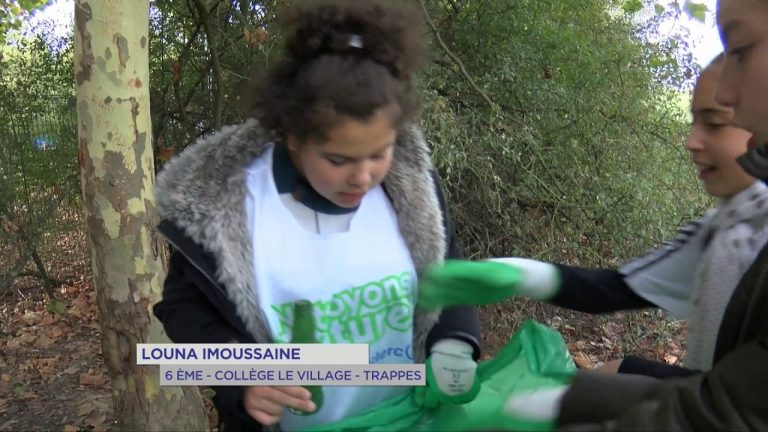 Trappes : Les collégiens nettoient l’île-de-loisirs