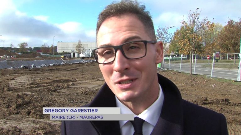 Maurepas : Les travaux du futur cinéma débutent