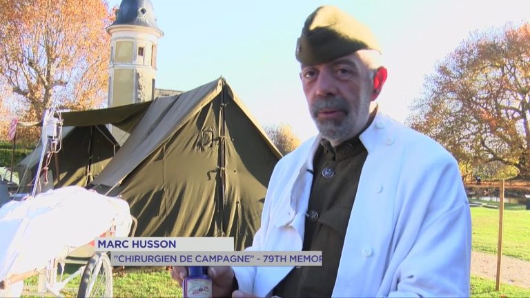 Les Clayes-sous-Bois : Des passionnés font revivre un campement militaire de 1917