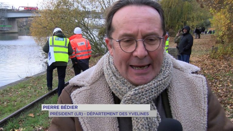 Urbanisme : Nouvelle passerelle entre Mantes-la-Jolie et Limay