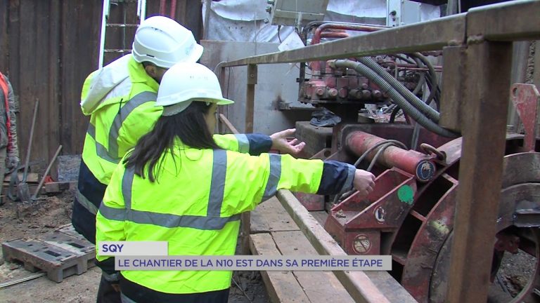 Yvelines | SQY : Le chantier de la N10 est dans sa première étape