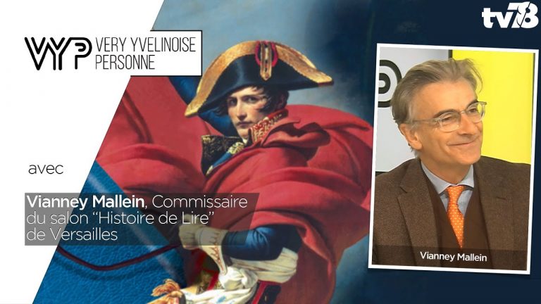 VYP. Vianney Mallein, Commissaire du salon « Histoire de Lire” de Versailles