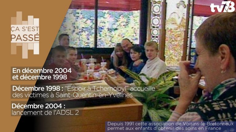 Ça s’est passé… en décembre 2004 et en décembre 1998