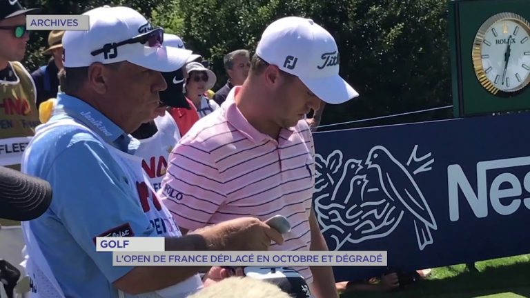 Golf : L’Open de France déplacé en octobre et dégradé