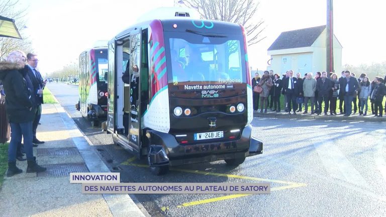 Yvelines | Innovation : Des navettes autonomes au plateau de Satory