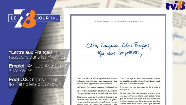7/8 Le journal. lundi 14 janvier 2019