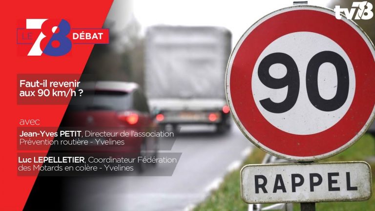 7/8 Débat. Faut-il revenir aux 90 km/h ?