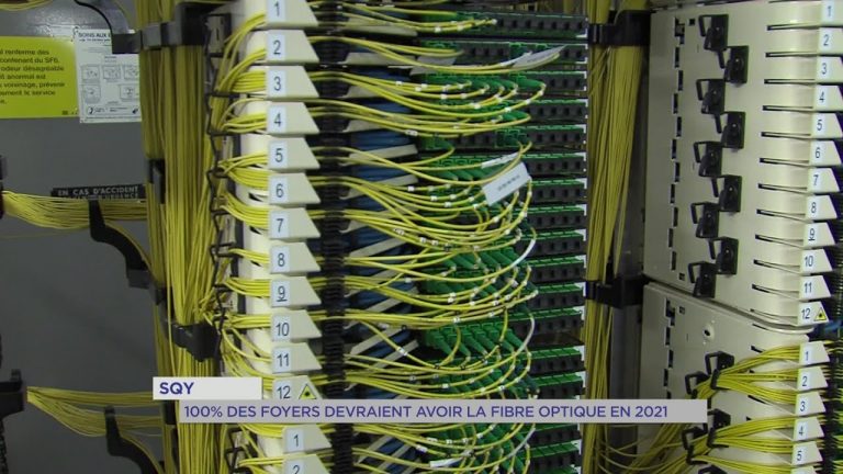Yvelines | SQY : 100% des foyers devraient avoir la fibre optique en 2021