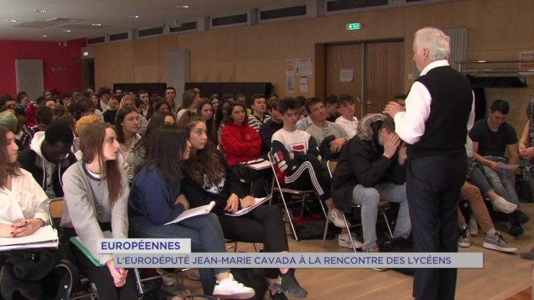 Yvelines | Européennes : L’eurodéputé Jean-Marie Cavada à la rencontre des lycéens