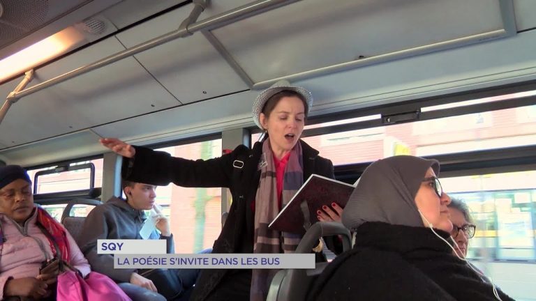 Yvelines | Saint-Quentin-en-Yvelines : la poésie s’invite dans les bus