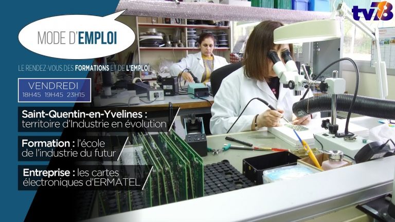 Mode d&rsquo;Emploi. Les métiers de l&rsquo;industrie 4.0 à Saint-Quentin-en-Yvelines