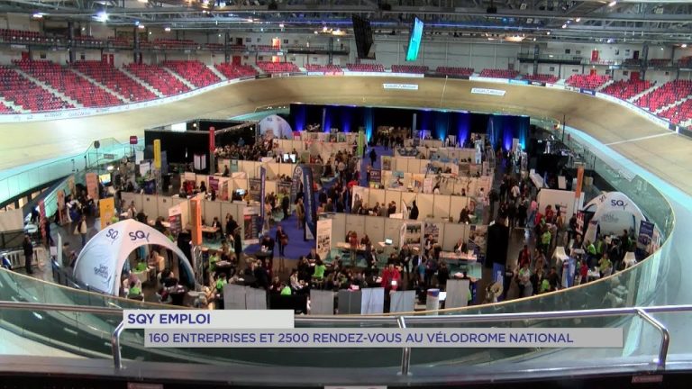 Yvelines | SQY Emploi : 160 entreprises et 2500 rendez-vous au Vélodrome national