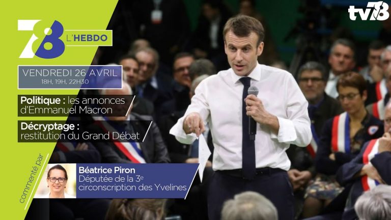 7/8 L’hebdo. vendredi 26 avril 2019