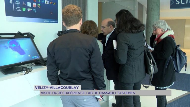 Yvelines | Vélizy-Villacoublay : Visite du 3D Experience Lab de Dassault Systemes