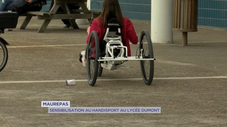 Yvelines | Sensibilisation au handisport au lycée Dumont D&rsquo;urville de Maurepas