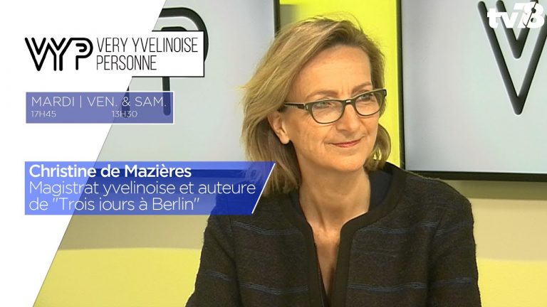 VYP. Christine de Mazières, Magistrat et auteure yvelinoise de « Trois jours à Berlin »