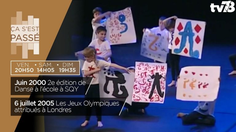 Ça s’est passé… Les débuts de Danse à l’école en 2000 et attributions des JO 2012 à Londres