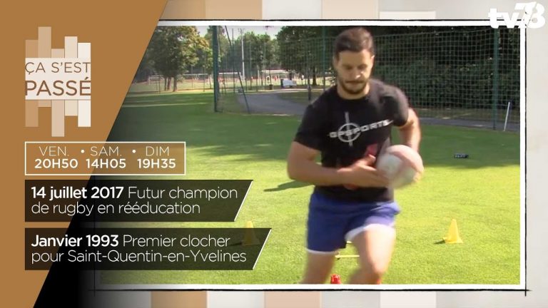 Ça s’est passé… un toulousain à Clairefontaine en 2017 et pose d’un clocher en 1993
