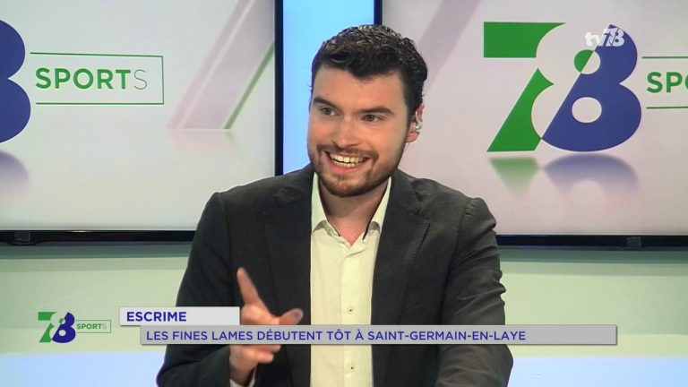 Escrime : les fines lames débutent tôt à Saint-Germain-en-Laye