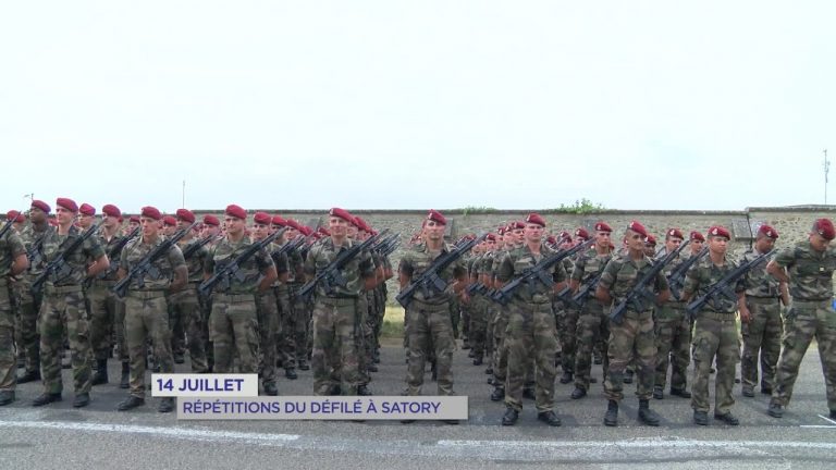 Yvelines | 14 juillet : répétitions du défilé à Satory