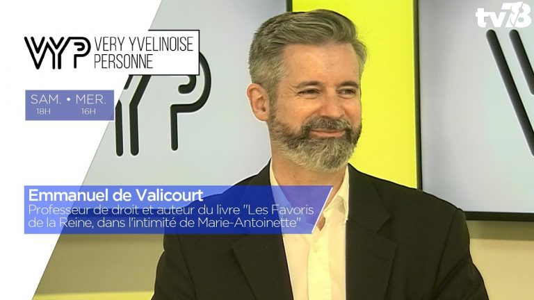 VYP. Emmanuel de Valicourt, professeur de droit et auteur aux éditions Tallandier