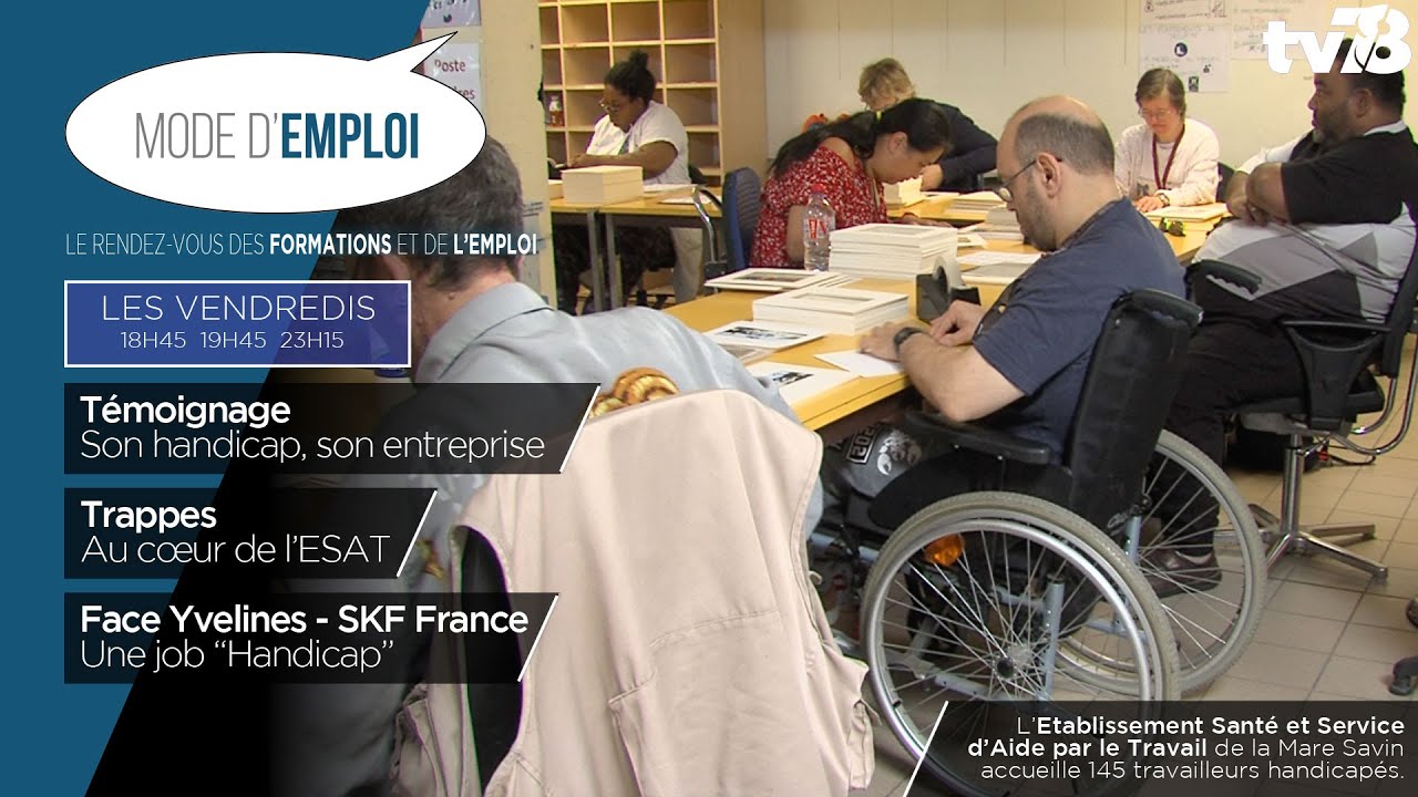 Mode d’emploi. Les travailleurs handicapés à Saint-Quentin-en-Yvelines