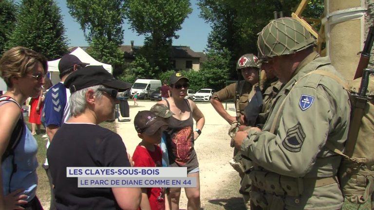 Yvelines | Les Clayes-sous-Bois : Le parc de Diane comme en 44