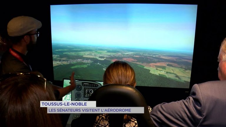 Yvelines | Toussus-le-Noble : Les sénateurs visitent l’aérodrome