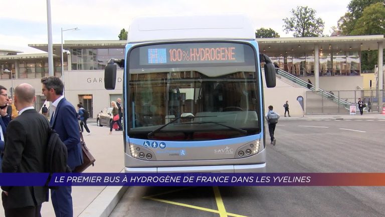 Yvelines | Le premier bus à hydrogène de France dans les Yvelines