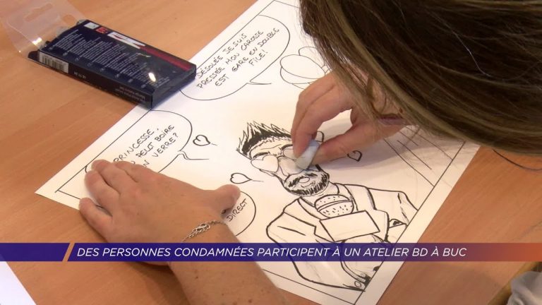 Yvelines | Des personnes condamnées participent à un atelier BD à BUC