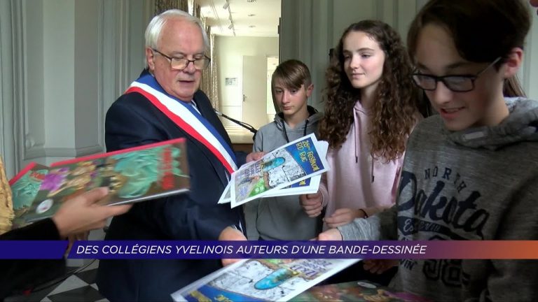 Yvelines | Des collégiens yvelinois auteurs d’une bande-dessinée