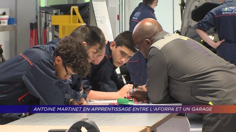 Yvelines | Antoine Martinet en apprentissage entre l’Aforpa et un garage