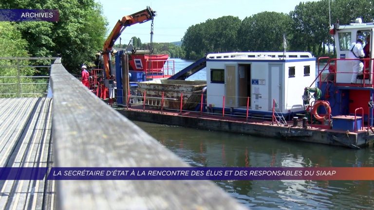 Yvelines | La secrétaire d’État à la rencontre des élus et des responsables du SIAAP