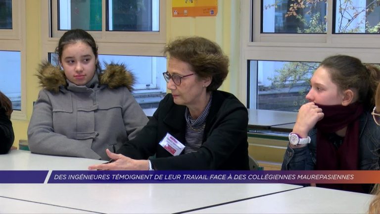Yvelines | Des ingénieures témoignent de leur travail face à des collégiennes maurepasiennes
