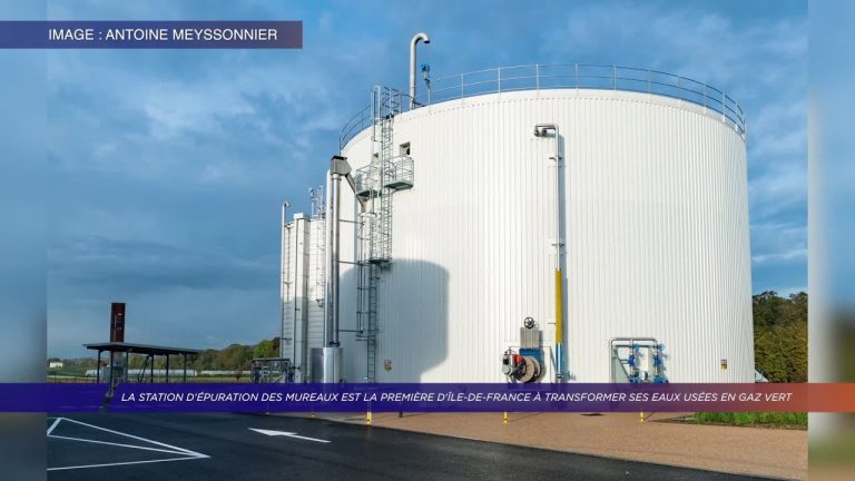 Yvelines | La station d’épuration des Mureaux transforme ses eaux usées en gaz vert
