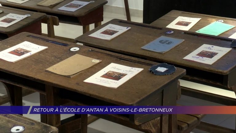 Yvelines | Retour à l’école d’antan à Voisins-le-Bretonneux