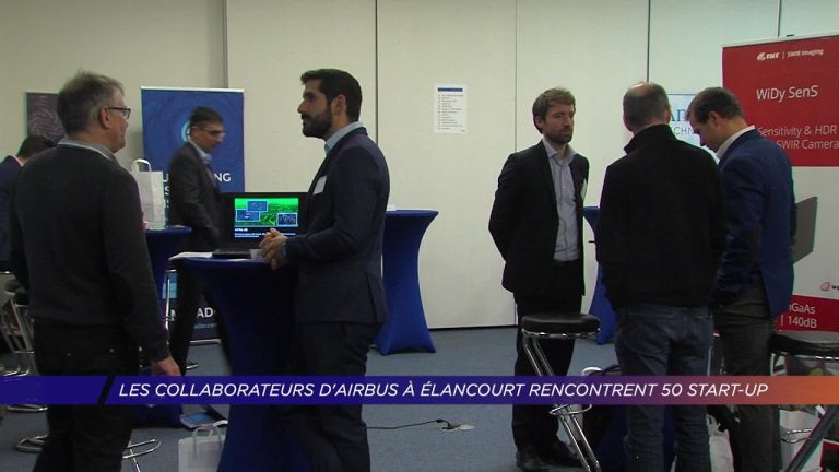 Yvelines | Les collaborateurs d’Airbus à Élancourt rencontrent 50 start-up