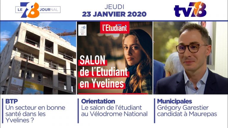 7/8 Le journal. Edition du jeudi 23 janvier 2020