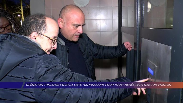 Yvelines | Opération tractage pour la liste  » Guyancourt pour tous  » menée par François Morton