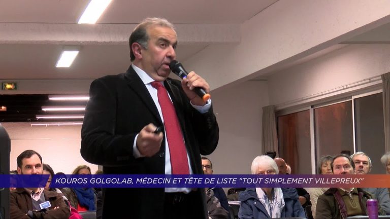 Yvelines | Kouros Golgolab, médecin et tête de liste  » Tout simplement Villepreux « 