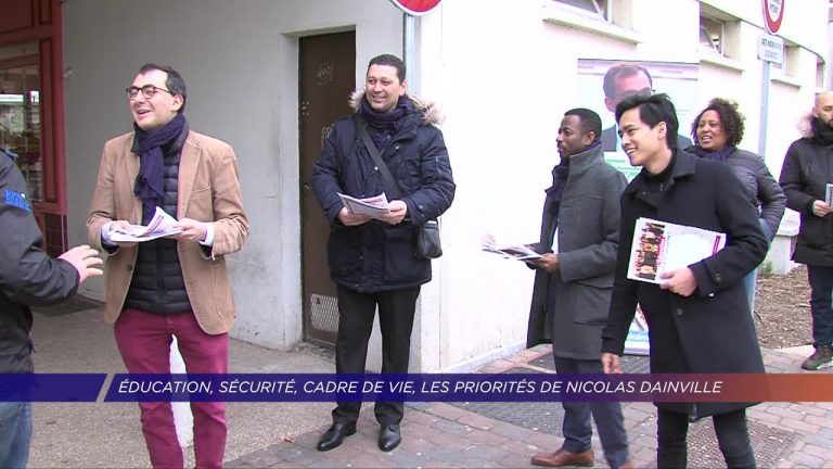 Yvelines | Éducation, sécurité, cadre de vie, les priorités de Nicolas Dainville