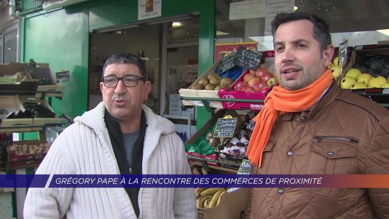 Yvelines | Grégory Pape à la rencontre des commerces de proximité